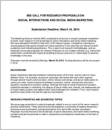 marketing research paper topics