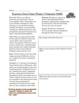 supreme court case study 46 answers