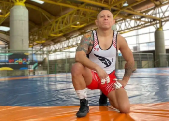 Andre Quispe: Alumni UBO, docente y seleccionado de Lucha Olímpica en los Juegos Panamericanos Santiago 2023