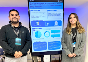 UBO presenta innovación curricular en salud no presencial en congreso internacional