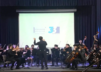 Orquesta Juvenil de La Pintana se presentó en la UBO