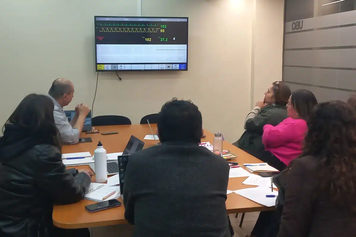 Escuela de Obstetricia y Puericultura realizó primera jornada de capacitación docente en simulación virtual